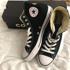 Black Chuck Taylor Hi-Tops